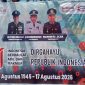 Upacara peringatan HUT ke-81 Kemerdekaan Republik Indonesia di Kecamatan Kapuas Barat, Kabupaten Kapuas, Kalimantan Tengah, Senin (17/8/2026). Tampak dalam foto Danramil 1011-07 Kapuas Barat, Camat Kapuas Barat, dan Kapolsek Kapuas Barat dalam rangkaian peringatan kemerdekaan.