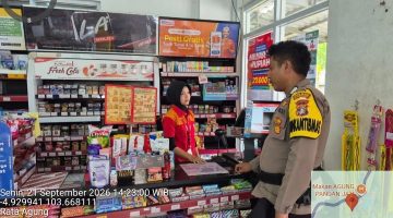 Bhabinkamtibmas Pekon Rata Agung Ajak Warga Bersama Jaga Kamtibmas