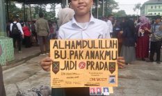 Wapimred Tikampost dan Kakam Bukit Gemuruh Ucapkan Selamat, Putra-Putri Kampung Lolos Jadi Prajurit TNI