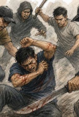 Tiga Pemuda Diserang Sekelompok OTK di Kapuk, Satu orang di Bacok
