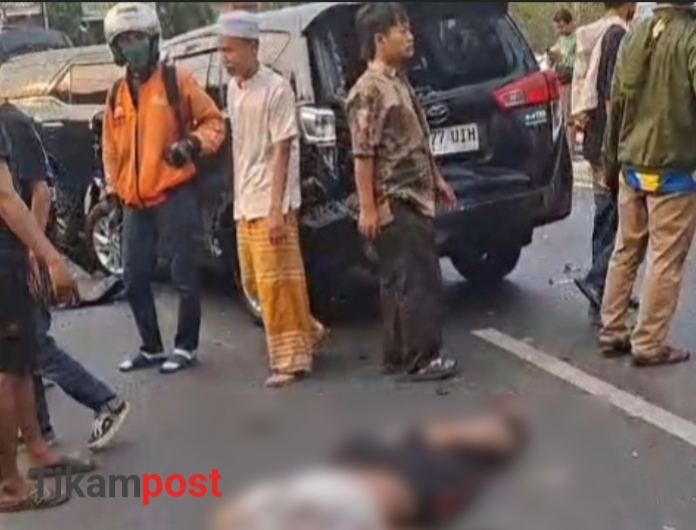 Foto Tangkapan Layar kecelakaan maut dikembangan, Jakarta Barat 