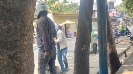 Diduga Hendak Ambil Paksa Motor, Oknum Matel Coba Rusak Kunci Setang di Tanggul Timur Kapuk 