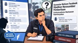 Komentar Netizen Facebook Dijadikan Narasumber Pemberitaan, Profesionalisme Wartawan Dipertanyakan
