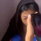 Foto Tangkapan Layar video viral seorang siswi SMPN 12 Pematangsiantar yang diduga menjadi korban penganiayaan