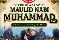 Keterangan Foto:
Generasi Anak Rantau Madura menggelar peringatan Maulid Nabi Muhammad SAW, Selasa (1/9/2026), di Warung Sabar 2, Pagedangan, Tangerang. Kegiatan tersebut menjadi momentum mempererat silaturahmi, kekompakan, dan persaudaraan para anak rantau Madura di perantauan.