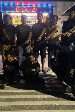 Dua Terduga Pelaku Pencurian Yamaha NMAX Ditangkap Tim URC Polres Dharmasraya di Tebo