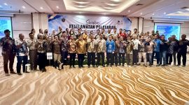 Kegiatan Sosialisasi Keselamatan Pelayaran di Wilayah Kerja KSOP Kelas IV Pulang Pisau yang digelar di Hotel Fugo, Banjarmasin, 24 September 2026.