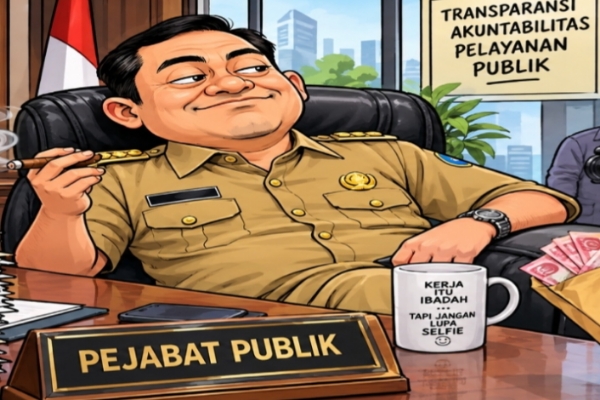 Pejabat Aktif Publikasi di akun medsos pemerintahan tak alergi dapat menggantikan fungsi sosial kontrol (Foto: Ilustrasi)