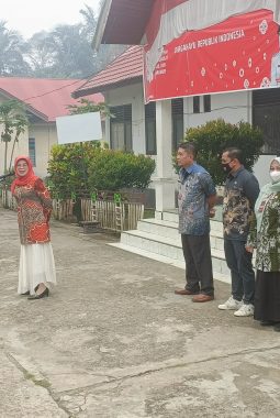 Polsek Sitiung Hadiri Apel Gabungan, Siap Dukung Program Pemerintah