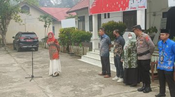 Polsek Sitiung Hadiri Apel Gabungan, Siap Dukung Program Pemerintah