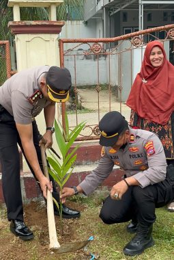 Green Policing, Polres Dharmasraya Ajak Masyarakat Peduli Lingkungan