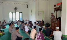 Kapolres Dharmasraya Ajak Masyarakat Jaga Kamtibmas Melalui Subuh Keliling