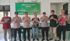 Kapolsek Pesisir Tengah Sambangi Camat dan Calon Peratin, Jaga Pilperatin Tetap Kondusif