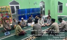 Subuh Keliling, Polsek Ngaras Perkuat Silaturahmi dan Jaga Kamtibmas