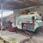 Combine Harvester (Combet) bantuan pertanian yang menjadi objek klarifikasi LBH Adhibrata terkait pengelolaan dan status penggunaannya oleh Kelompok Tani Bina Karya di Kabupaten Way Kanan.