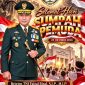 Keterangan Foto: Brigjen TNI Faizal Rizal, S.I.P., M.I.P., Komandan Korem 052/Wijayakrama, dalam poster ucapan Selamat Hari Sumpah Pemuda ke-98 yang diperingati pada 28 Oktober 2026.